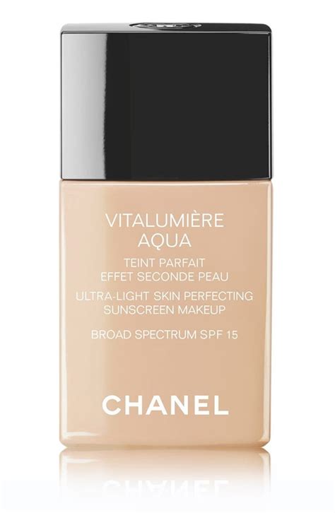 chanel vitalumiere aqua lisa eldridge|vitalumière aqua sunscreen.